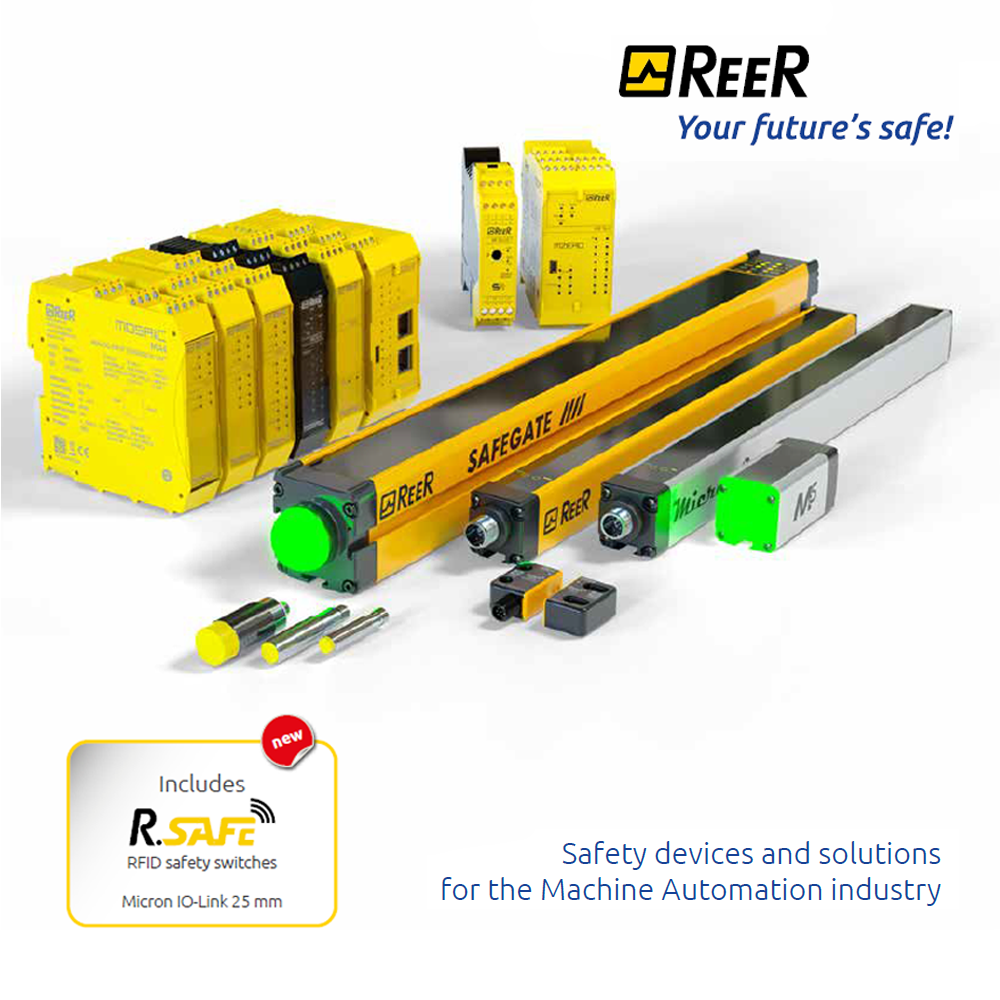 REER SAFETY DEVICE OVERVIEW MANUFACTURE REER SAFETY DEVICE OVERVIEW BROCHURE